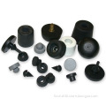 Black Silicone Rubber Feet - Non-Slip Screw Round Bumpers
